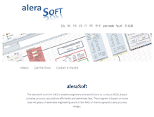 Tablet Screenshot of alerasoft.com